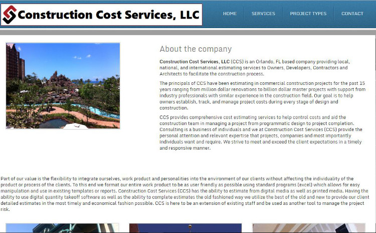 Construction Cost Services Orlando